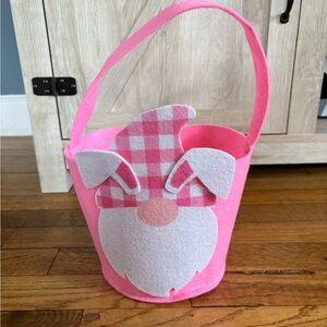 Pink Gnome Easter Basket